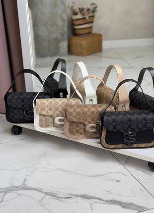 Женская сумка coach, сумка коач, сумка на плечо, кросс-боди, брендовая сумка