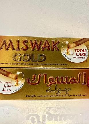 Зубна паста місвак miswak gold. 140мл єгипет оригінал