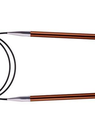 Спиці кругові zing knitpro, 80 см, 5.50 мм, 47132