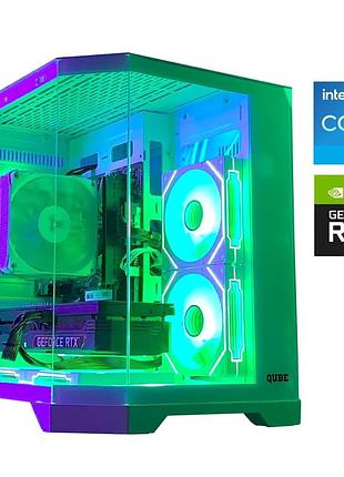 Ігровий пк gaming pc tower / intel core i5-14600kf (14 (20) ядер по 3.5 - 5.3 ghz) / 16 gb ddr4 / 1000 gb ssd / nvidia geforce rtx