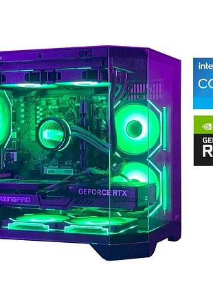 Ігровий пк gaming pc tower / intel core i5-14600kf (14 (20) ядер по 3.5 - 5.3 ghz) / 32 gb ddr4 / 1000 gb ssd / nvidia geforce rtx