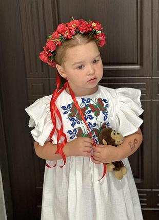 Платье вишиванка для девочки