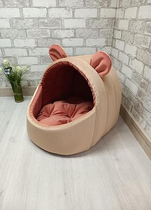 Будинок "кошик", спальне місце, лежанка для тварин (собак, котиків) 530, 510