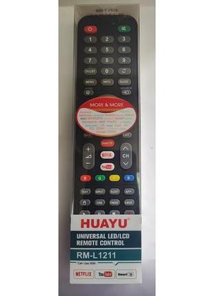 Універсальний пульт huayu rm-l1211 для телевізора led/lcd