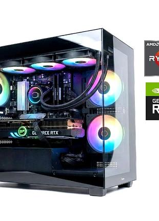 Игровой пк predator tower / amd ryzen 7 5700x (8 (16) ядер по 3.4 - 4.6 ghz) / 32 gb ddr4 / 500 gb ssd + 1000 gb hdd / nvidia