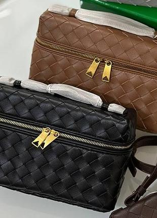 Женская сумка bottega veneta, сумка боттега венета через плечо, cross body, кросс боди