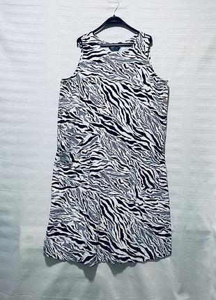 Сукня з льону  оверсайз m&s p. 18