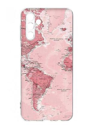 Чохол на samsung galaxy a54 5g / a546 :: карта. подорожі (принт 319)
