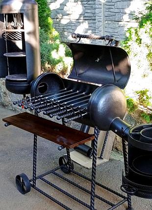 Мангал 6в1 з газових балонів
