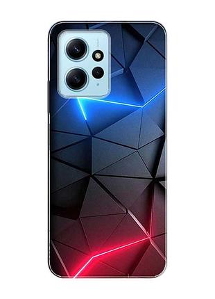 Чохол на xiaomi redmi note 12 4g :: рельєфний фон (принт 36)
