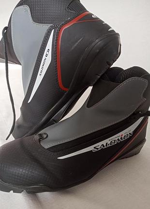 Лыжные ботинки salomon escape 6 pilot (sns pilot)
ботинки для беговых лыж @1