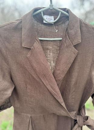 Льняное платье 2