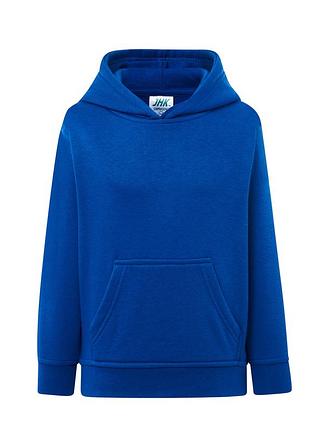 Детская кенгурушка толстовка с капюшоном jhk kid kangaroo unisex sweatshirt синий, 5-6