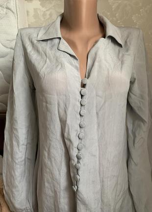 Шелковая блуза, винтаж!1 фото