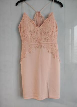 Шикарне ніжно-персикового кольору плаття німеччина2 фото