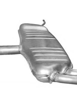 Глушитель задняя часть ауди-audi: a3 1.9 turbo disel 2003-2008