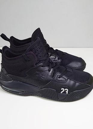 Кроссовки air jordan stay loyal 2 men's dq8401-001 leather black 41 г. оригинал