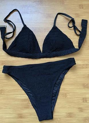 Чорний купальник бікіні h&m