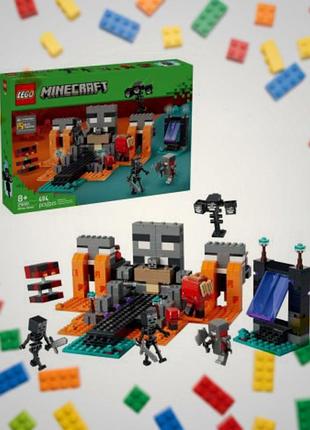 Lego minecraft битва за визер 21590 (494 деталей)