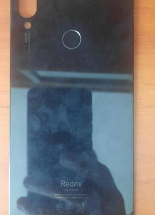 Задняя крышка с отпечатком пальца xiaomi redmi note 7