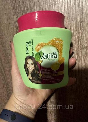 Vatika маска для волосся з протеїнами яєць і медом vatika 450 г єгипетська