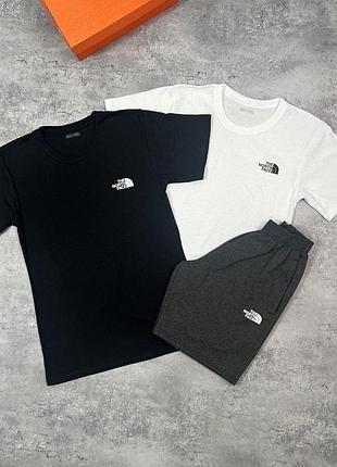 Комплект tnf (футболка+футболка+шорти)