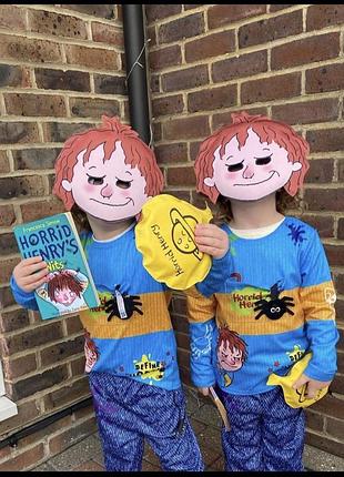 Дитячий карнавальний костюм персонажа жахливий генрі (horrid henry) від бренду tu. р.9-10років
