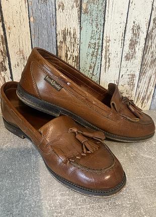Шкіряні лофери russell & bromley | оригінал | розмір 38