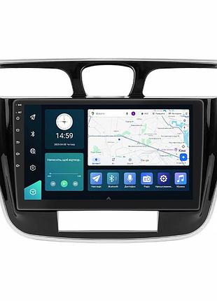 Штатная магнитола lesko совместима с chrysler 200 i 2010-2014г 9" 4/32gb 4g wi-fi gps top 2шт