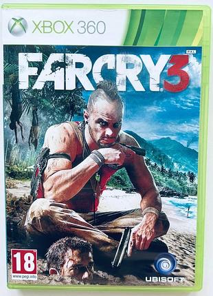 Far cry 3, б/в, англійська версія - диск для xbox 360