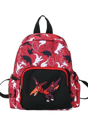Детский дошкольный рюкзак с динозавром, 3-6 лет