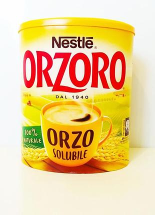Орзо nestle orzoro solubile orzo 100% naturale растворимый натуральный 120 г.