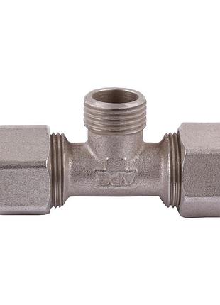 Тройник с наружной резьбой ape 733 l 20х1/2″x20 italy