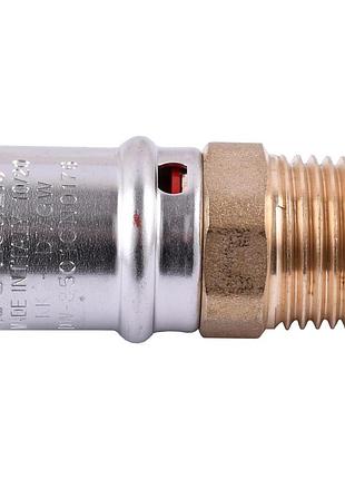 Муфта с наружной резьбой пресс ape ap 101 1/2″х20 italy