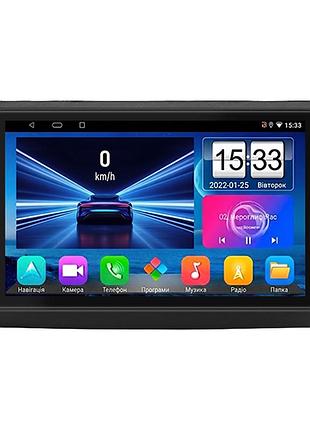 Штатна магнітола lesko сумісна з fiat ducato іii рестайлінг 2 2021-н.в. екран 9" 1/16gb wi-fi gps base