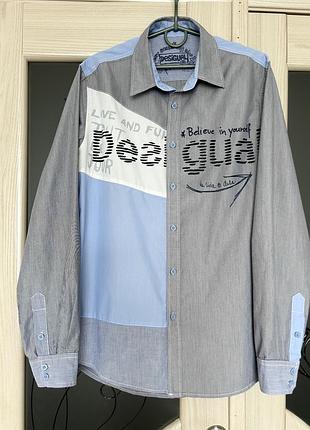 Чоловіча сорочка desigual (іспанія), розмір l, ідеальний стан