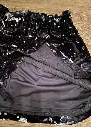 Юбка мини вечерняя нарядная юбка zara3 фото
