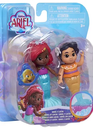 Набор игровых фигур disney junior ариэль и люсия sea surprise just play