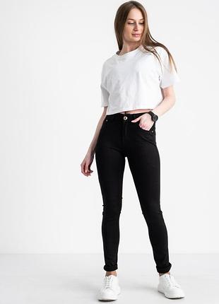 Штани lady n 740 жіночі чорні стрейчеві