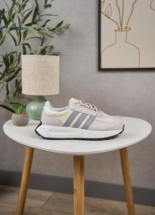 Кроссовки adidas retropy e5 white grey
