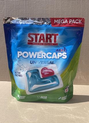 Капсулы для стирки start universal 36шт