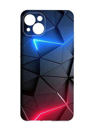 Чохол із захистом камер на iphone 15 plus :: рельєфний фон (принт 36)