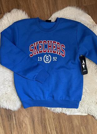 Skechers нова, синя худі на байці