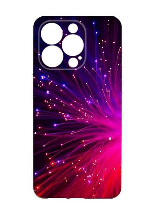 Чехол с защитой камеры на iphone 15 pro :: салют (принт 98)