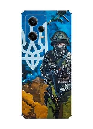 Чехол на xiaomi redmi note 12 5g :: защитник (принт 349)