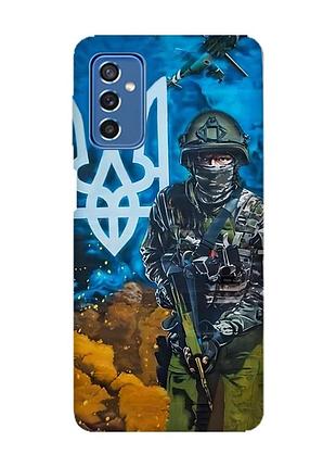 Чехол на samsung galaxy m52 :: защитник (принт 349)