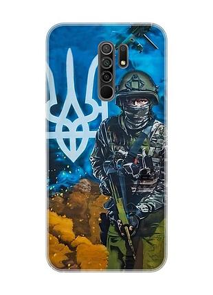 Чехол на xiaomi redmi 9 :: защитник (принт 349)