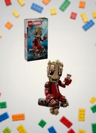 Lego marvel 76341 грут у комбінезоні спустошувачів