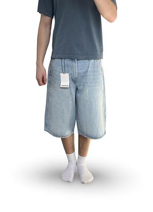 Шорти bershka skater super baggy широкі скейтер супер беггі shorts