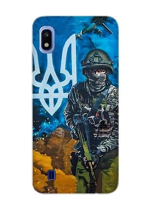 Чехол на samsung galaxy a10 (2019) a105 :: защитник (принт 349)